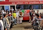 युवा मोर्चा का रक्तदान शिविर में युवाओं ने किया 100 यूनिट से अधिक रक्तदान