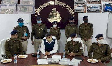 रिटायर्ड एयरफोर्स अधिकारी की हत्या का छिंदवाड़ा पुलिस ने किया खुलासा, 6 आरोपी गिरफ्तार  