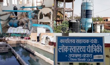 नगर में दूषित पेयजल और फिल्टर के भरोसे नगर परिषद की जनता - बढ़ रहे टाइफाइड के मरीज