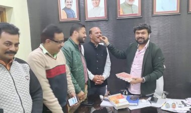 नगर निगम के पूर्व सभापति बने भाजपा के पिछड़ा वर्ग मोर्चा जिलाध्यक्ष, वरिष्ठ नेताओं ने दी बधाई