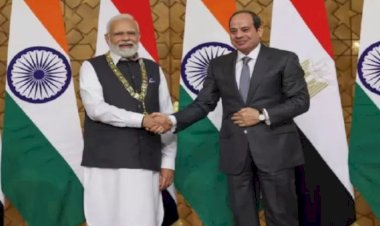 भारत का एक बार फिर बढ़ा विश्व में मान, प्रधानमंत्री नरेंद्र मोदी को मिला इजिप्ट का सर्वोच्च राजकीय सम्मान