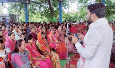 बहनों को सशक्त बनाना भाजपा सरकार का उद्देश्य - विवेक बंटी साहू