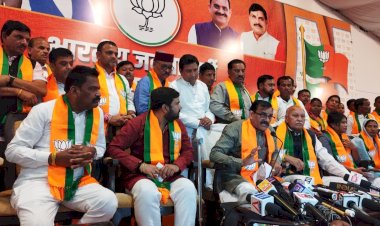 जनपद अध्यक्ष, पूर्व विधायक गंभीर सिंह सहित कांग्रेस के 40 नेता भाजपा में शामिल