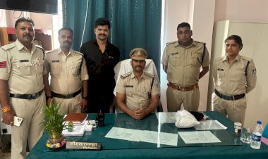 थाना देहात पुलिस द्वारा अवैध गांजा तस्करी पर की गई कार्यवाही
