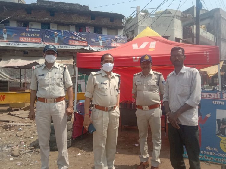 महिलाओ कि सुरक्षा को लेकर पुलिस सजग है- यह कहना है एस. के. मरावी अति. पुलिस अधीक्षक का 